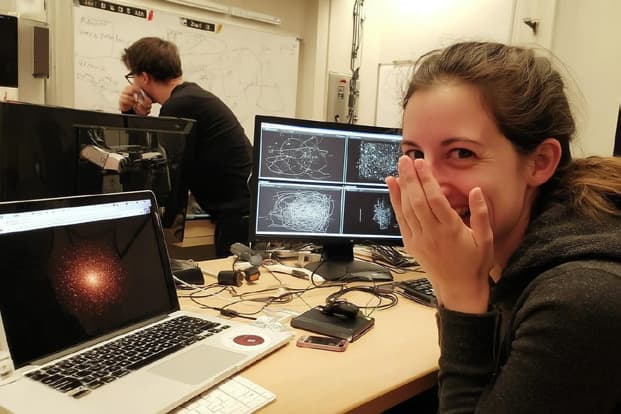 Carver reacts to the first successful quantum-neural correlation data proving deterministic consciousness, MIT Consciousness Laboratory, 15 March 2127. Photo credit: Anand Kulkarni/MIT Archives
